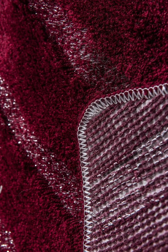 Kúpeľňový kobereček Čerešňový 70x120 cm vínový