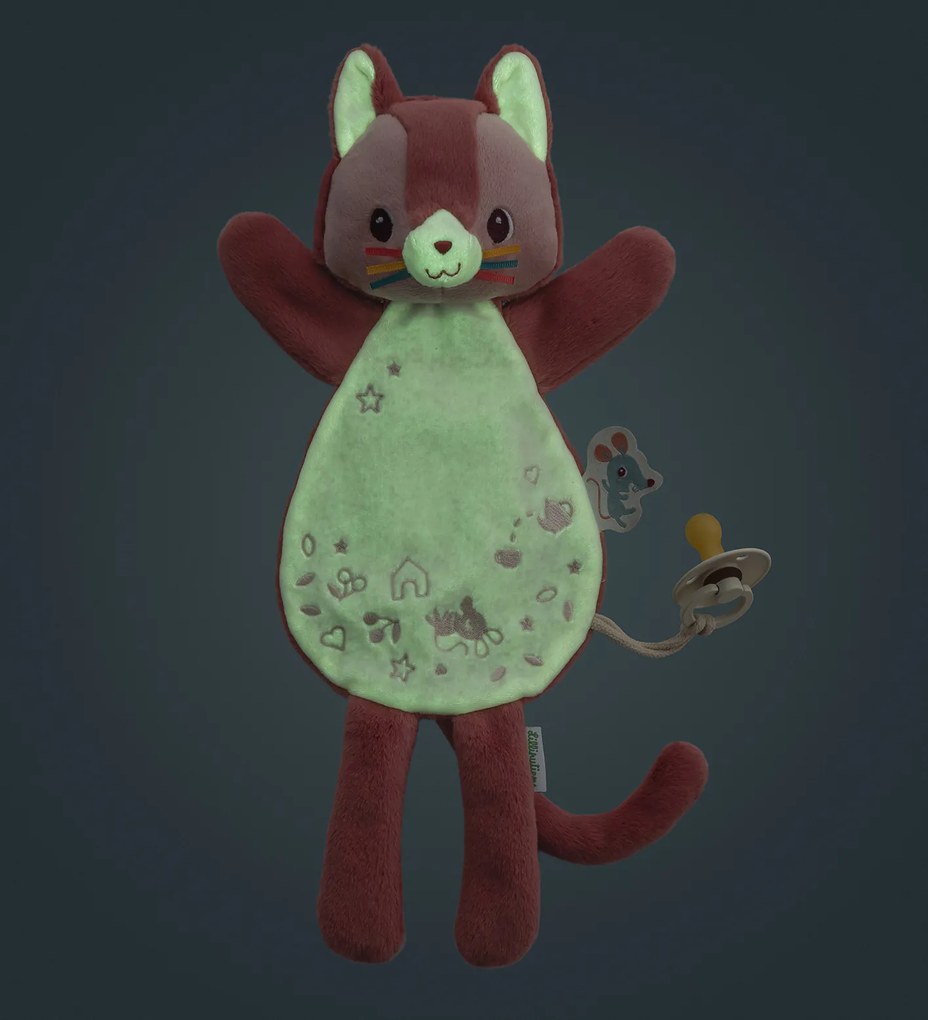 Lilliputiens - maňuška svietiaca v tme - mačička Jeanne