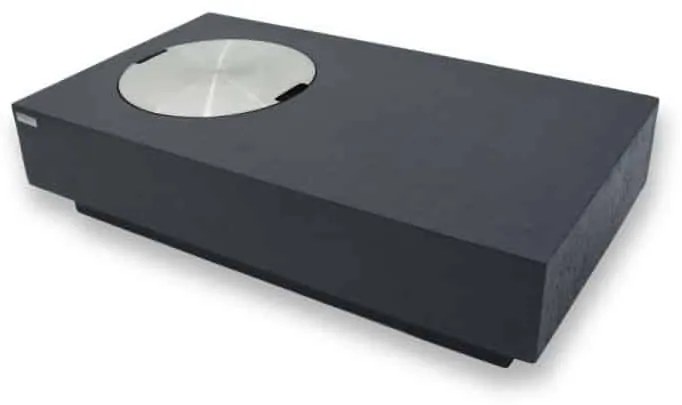 Stôl s plynovým ohniskom METROPOLIS - Dark Grey