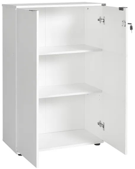 Komoda 109x72 cm biela