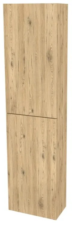 Mereo Aira, kúpeľňová skrinka 170 cm vysoká, ľavé otváranie, Multidecor, Dub San remo sand, MER-CN794LNDSAN