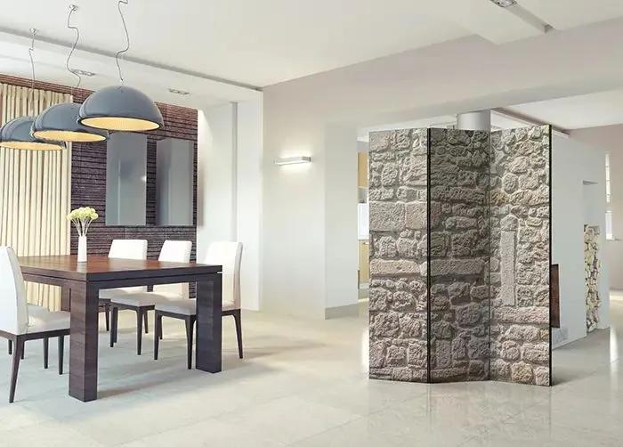 Paraván - Stone Temple [Room Dividers]