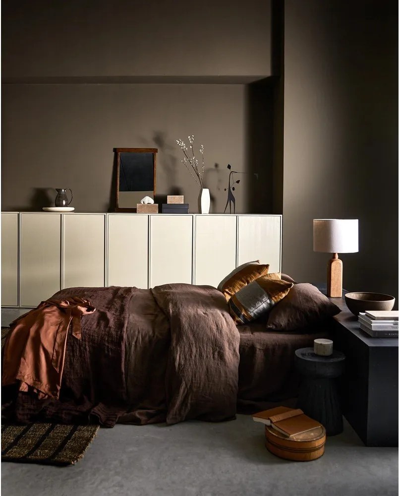 Krémová modulárna skriňa z borovicového dreva 50x110 cm Daily – vtwonen