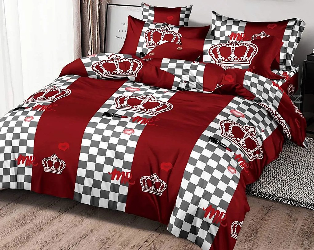 Obliečky MR.ćervená Bavlna 7-dielna súprava