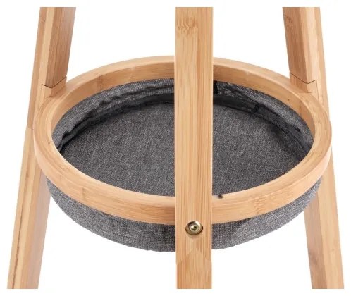 Stojanový vešiak 177x52 cm hnedý