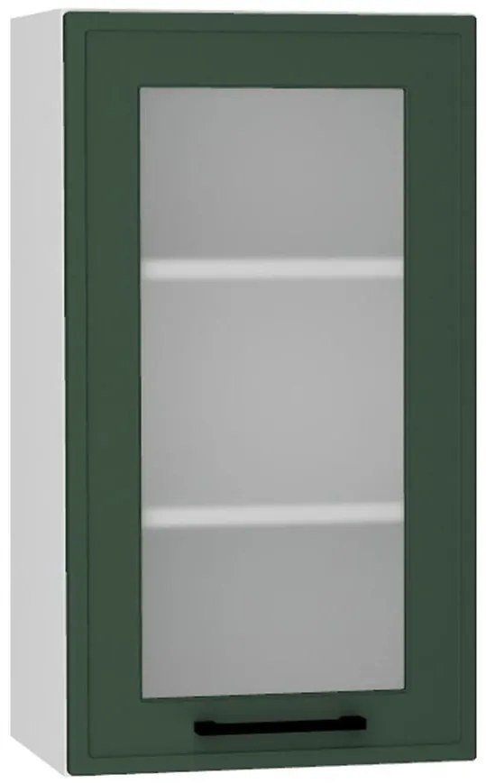 Kuchynská skrinka Emily Ws40 Pl zelená mat