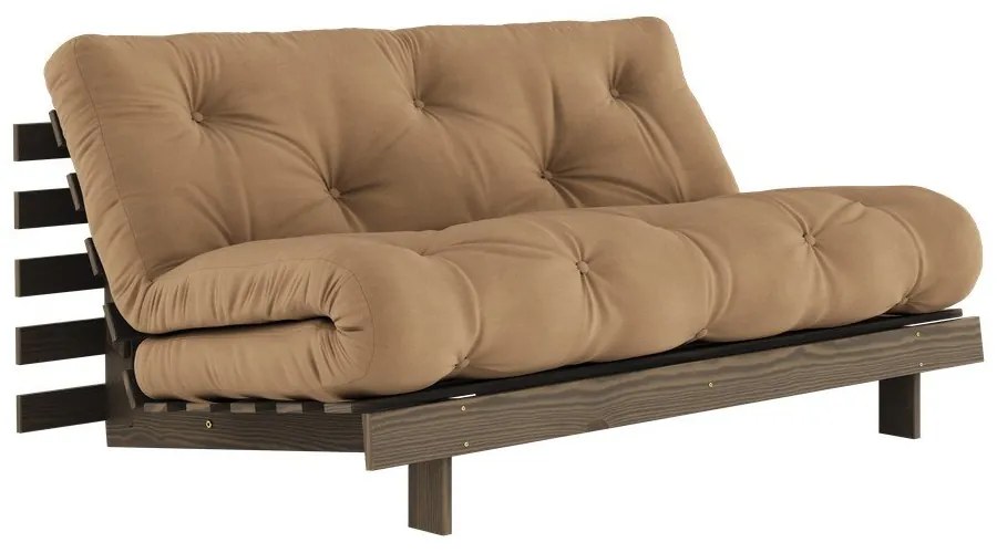 Svetlohnedá rozkladacia pohovka 160 cm Roots – Karup Design