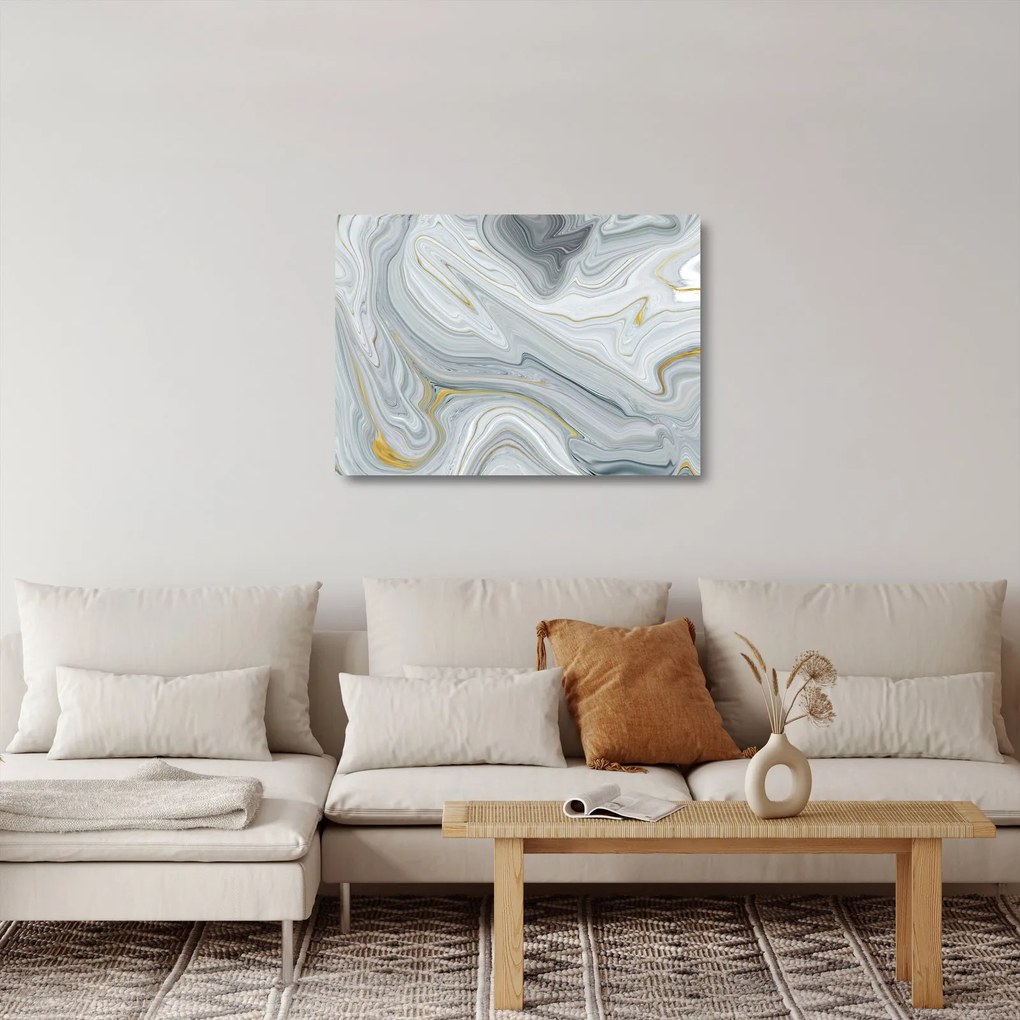Sklenený obraz - Abstrakcia (70x50 cm)