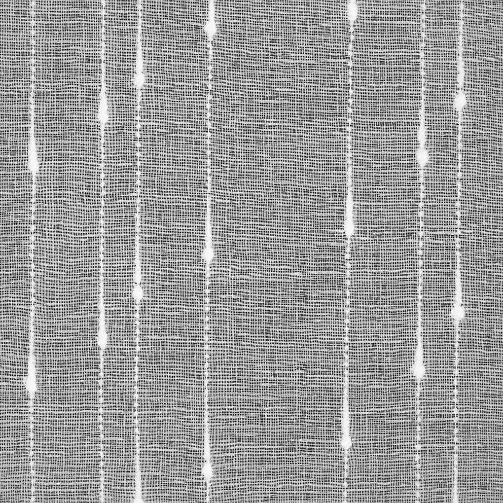ZÁCLONA NA KRÚŽKOCH BECKY 350X250 CM BIELA