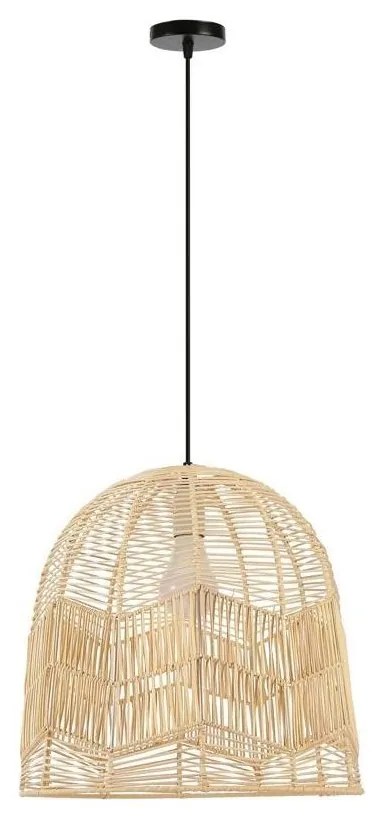 Immax 08263L - Luster na lanku PELO 1xE27/40W/230V pr. 50 cm ratan