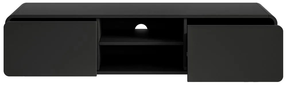 TV skrinka/stolík Orro O7  (čierna). Akcia -20%. Vlastná spoľahlivá doprava až k Vám domov. 1100616