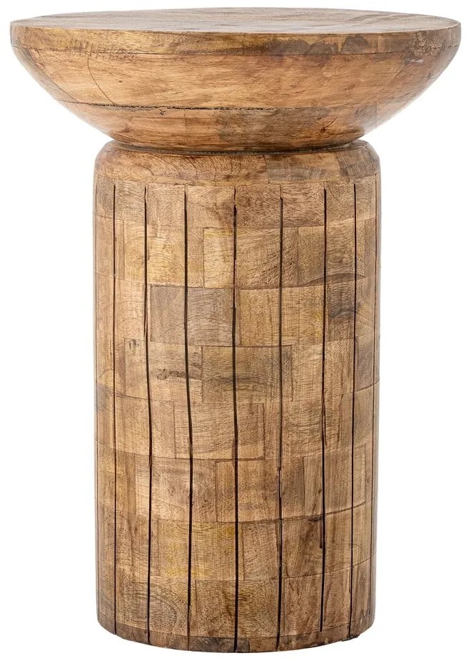 Okrúhly odkladací stolík z mangového dreva ø 30 cm Yasme – Bloomingville