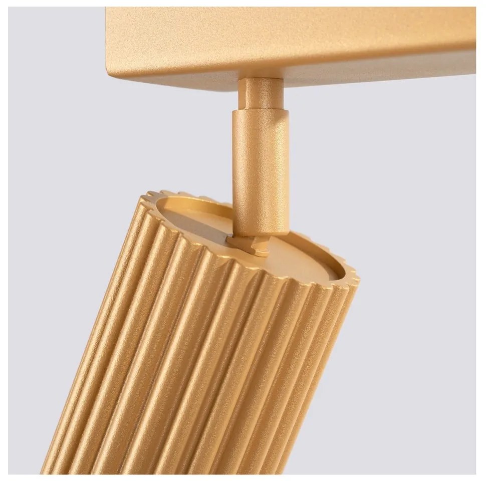 Bodové svietidlo v zlatej farbe 6,5x81 cm Gleam – Sollux