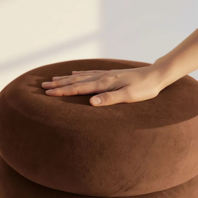 Taburetka SNUGGO tehlová