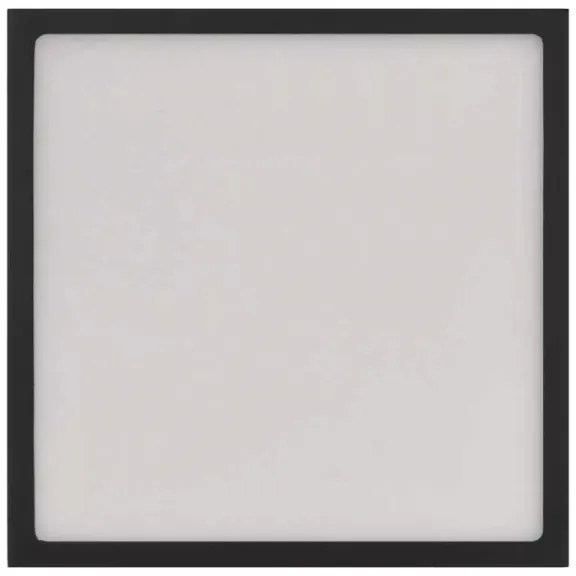 LED Stropné svietidlo LED/21W/230V 3000/3500/4000K 22,5x22,5 cm čierna