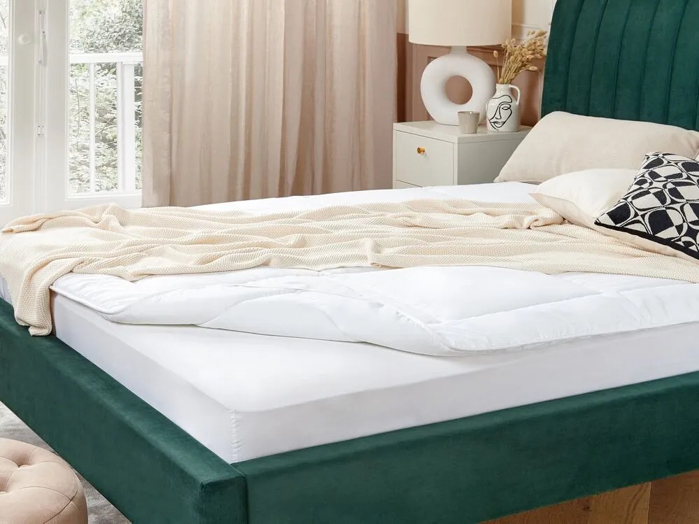 Poťah na matrac 200x140 cm Yenego (biela). Akcia -32%. Vlastná spoľahlivá doprava až k Vám domov. 1011144