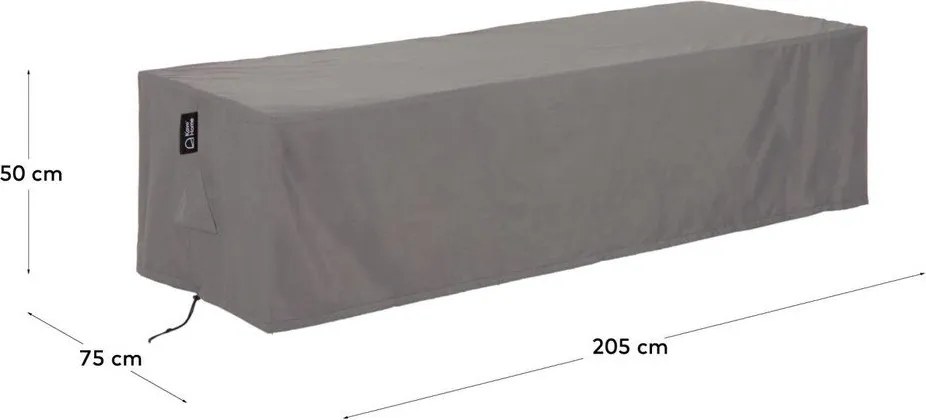 Ochranný obal na záhradný nábytok 205x75x50 cm Iria – Kave Home