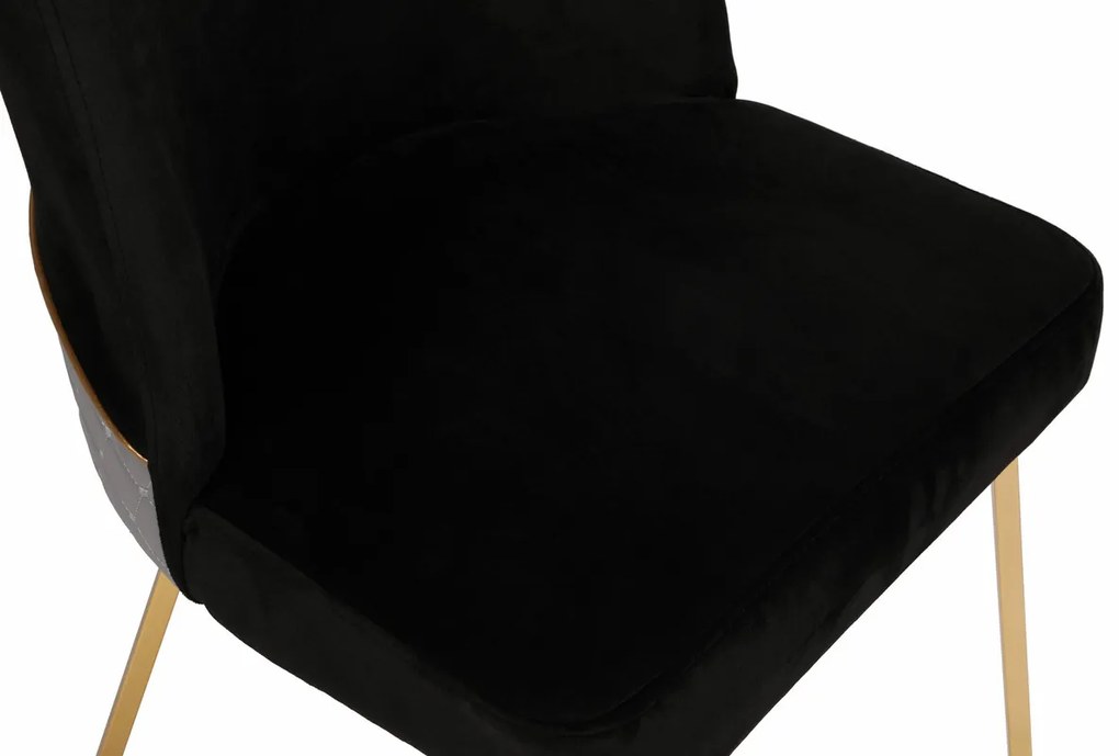 Sada jedálenských stoličiek Madrid Black, 4 ks