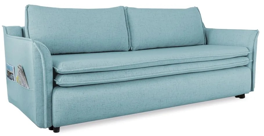 Svetlomodrá rozkladacia pohovka Miuform Charming Charlie