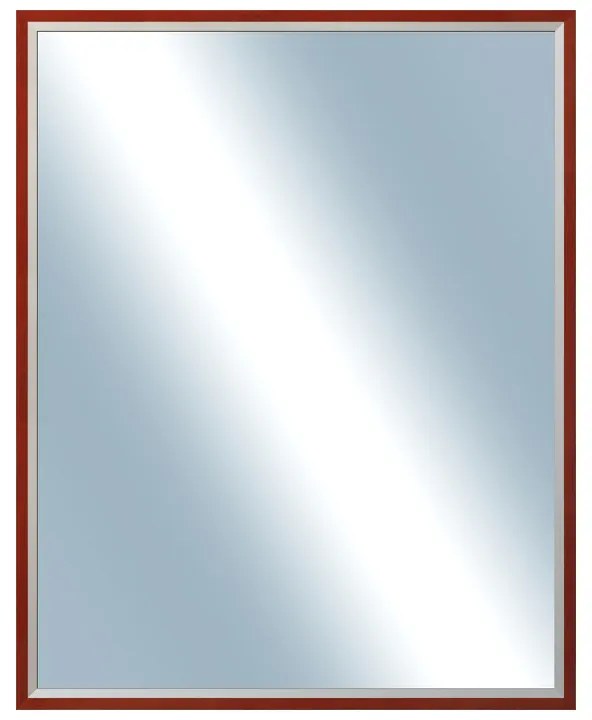 DANTIK - Zrkadlo v rámu, rozmer s rámom 40x50 cm z lišty Evoque červená (3169)