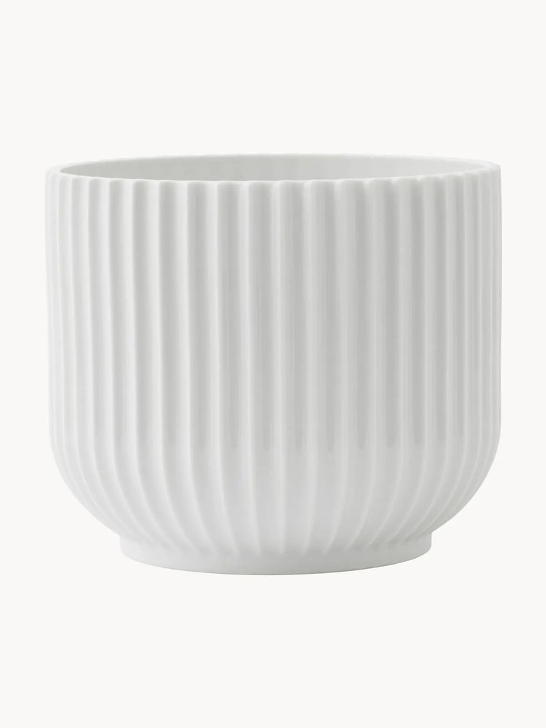 Porcelánový obal na kvetináč Lyngby, V 13 cm