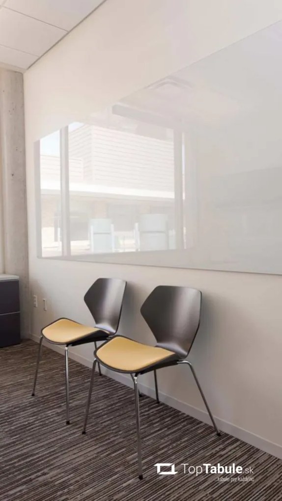 Toptabule.sk SMT6040 Sklenená magnetická tabuľa biela ULTRAWHITE 160x100cm