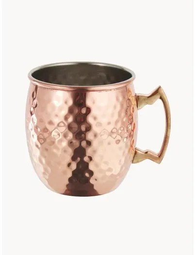 Hrnček na Moscow Mule's tepaným povrchom Hammered