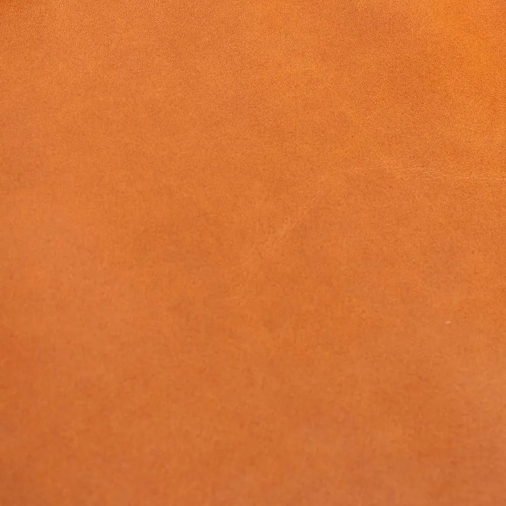 Koňakovohnedá kožená lavica Elba - Hammel Furniture