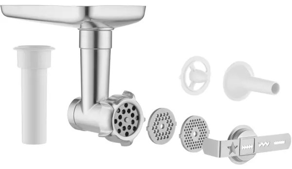 Sencor - Kuchynský robot s nerezovou miskou 1000W/230V biely