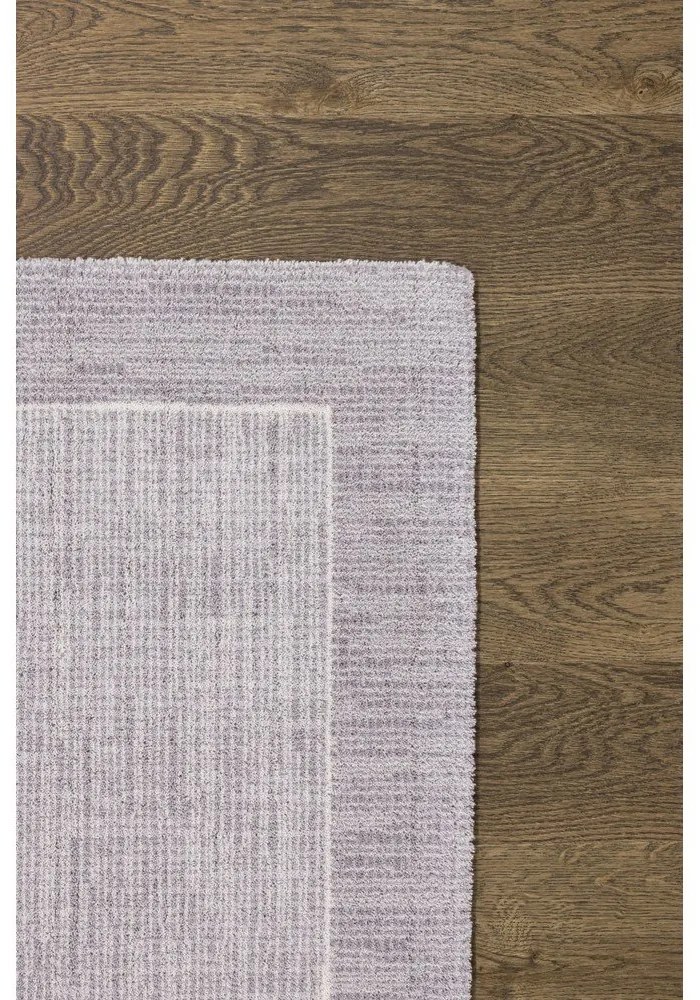 Sivý vlnený koberec 200x300 cm Linea – Agnella