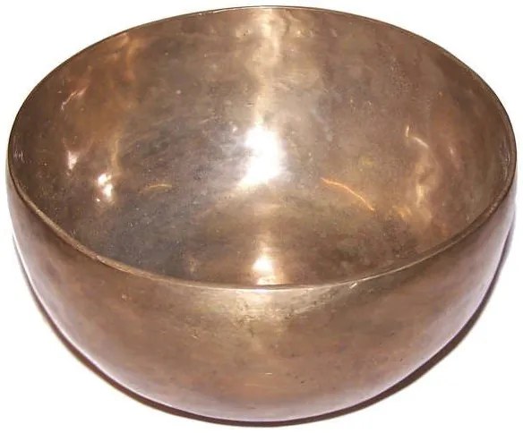 Veľká ručne vyrobená spievajúca miska - Tepaná