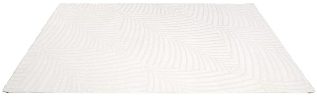 Dekorstudio Jednofarebný koberec FANCY 648 - smotanovo biely Rozmer koberca: 120x160cm