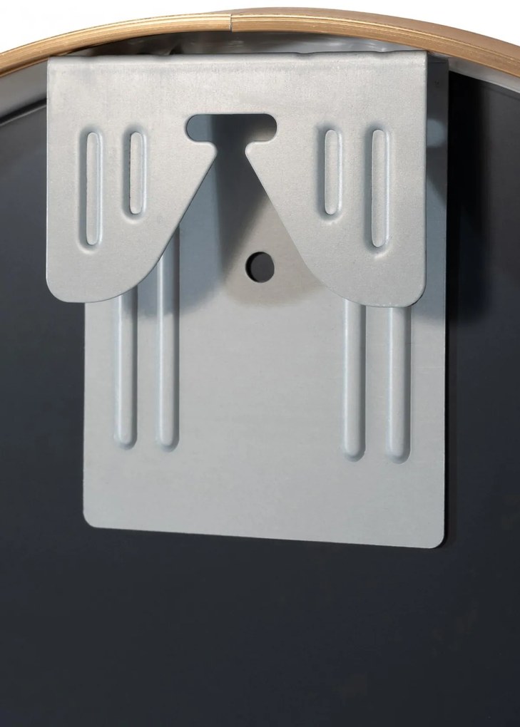 Nástenné zrkadlo Elsie M 323822 - 45x45 cm - Zlatá mat