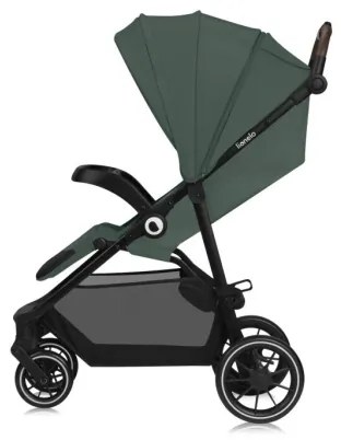 Lionelo - Športový kočík EMMA ONE zelená/čierna