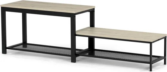 Set dvoch botníkov prírodný ABO-W2124 SON (2 ks)