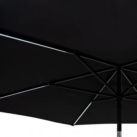 Doppler ACTIVE 3 m - naklápaci slnečník s LED osvetlením - 2. akosť (S306)