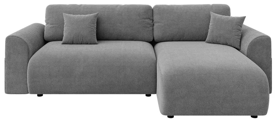 Sivá rozkladacia rohová pohovka (variabilná) Lorine – Ropez