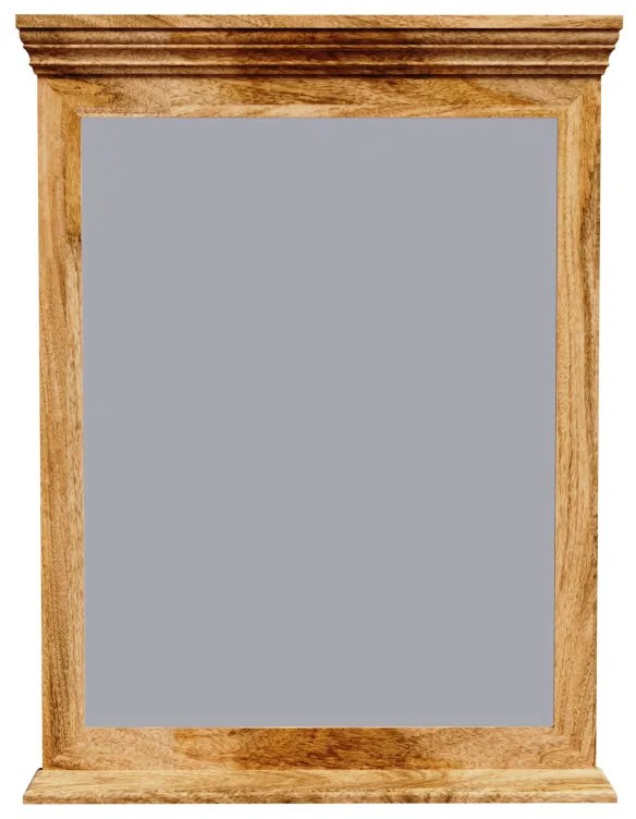 Zrkadlo Guru 70x90 indický masív mango Mango natural