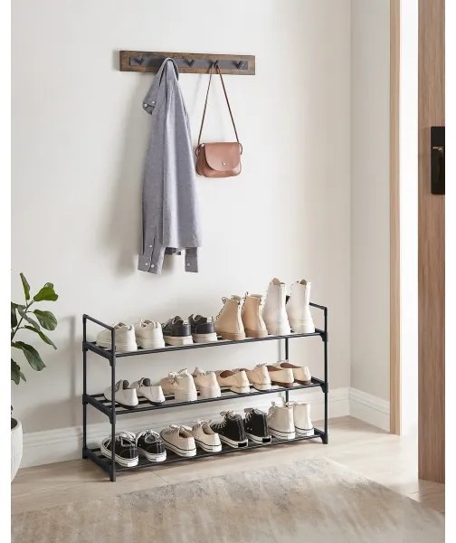 Botník ALVORO čierny