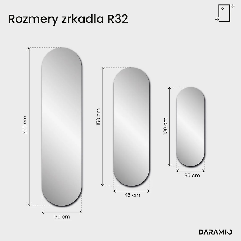 Zrkadlo Pure R32
