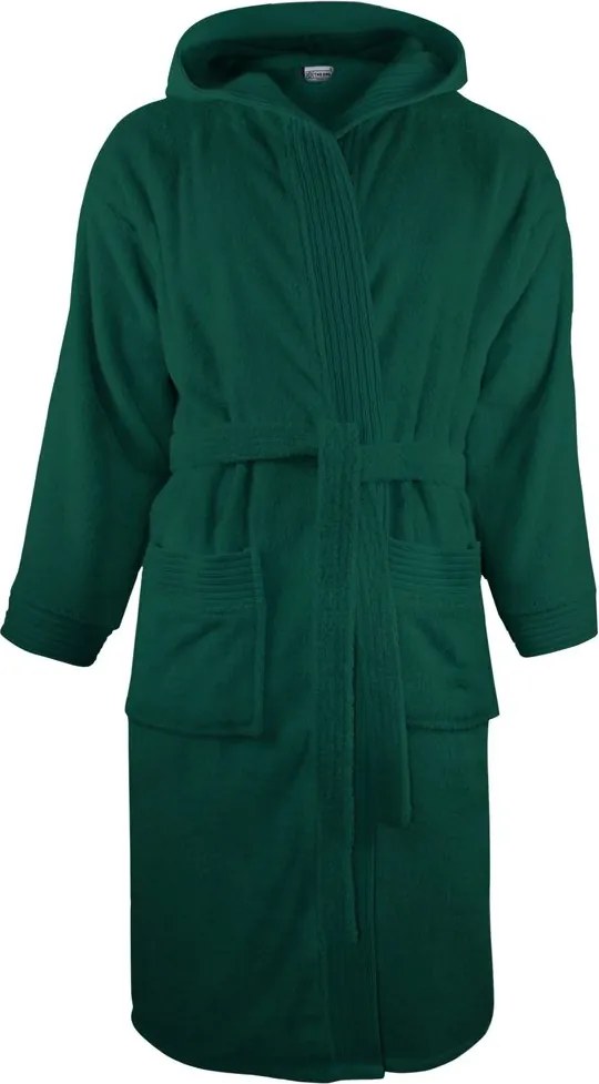The One Towelling® Župan s kapucňou - Antracit | L/XL