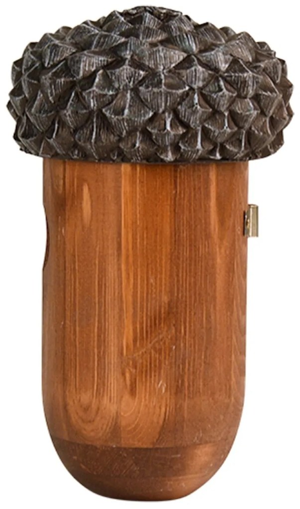 Vtáčia búdka Wooden, 25,5x14 cm, drevo, hnedá