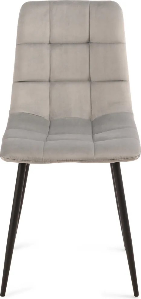 Jedálenská stolička Harry, svetlo šedá látka