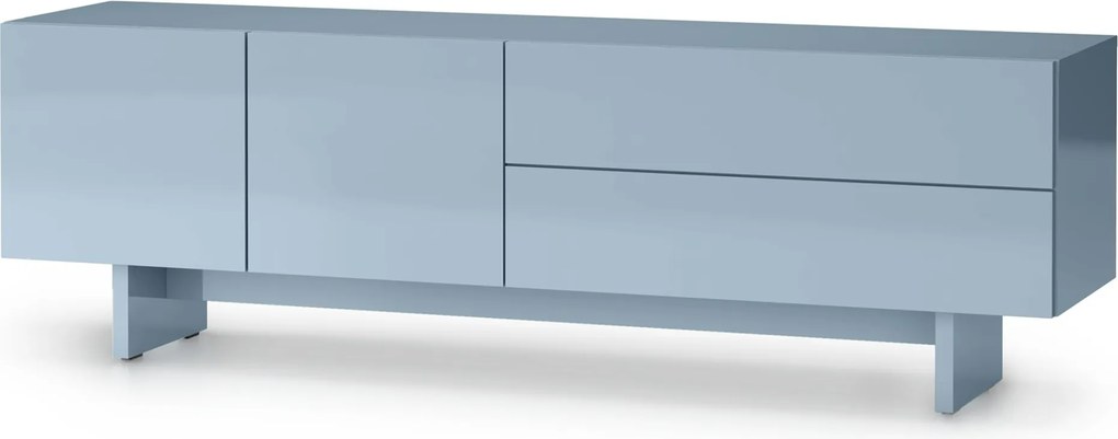 TV stolek Glim 160 cm modrý
