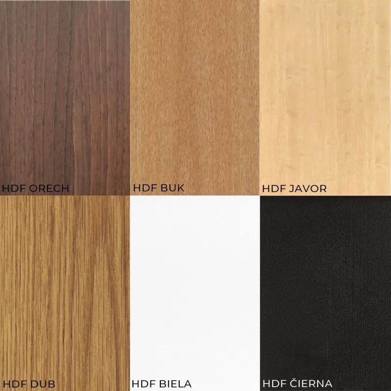 Drevené nástenné hodiny  moderný dizajn, tichý chod | SENTOP HDFK035