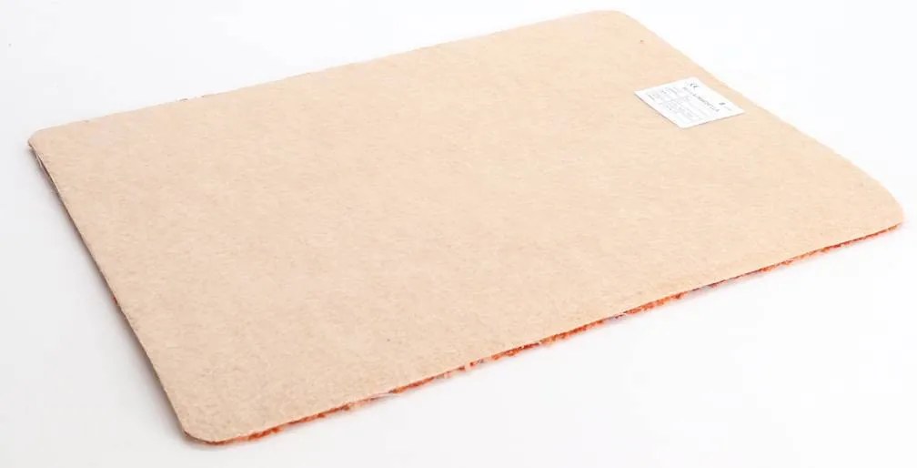 ITC, Koberec metráž Bella Marbella 53, na mieru, šíře 3m,4m,5m, oranžová, filc, obývacia izba