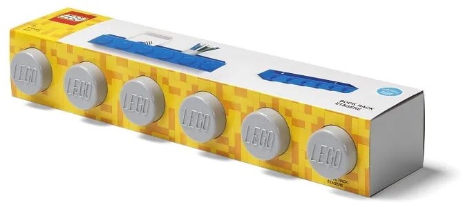 Detská sivá nástenná polička LEGO® Sleek