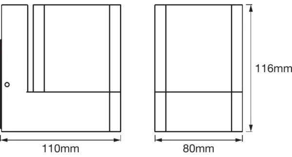 Ledvance - LED RGBW Vonkajšie svietidlo SMART+ CUBE LED/9,5W/230V IP44 Wi-Fi