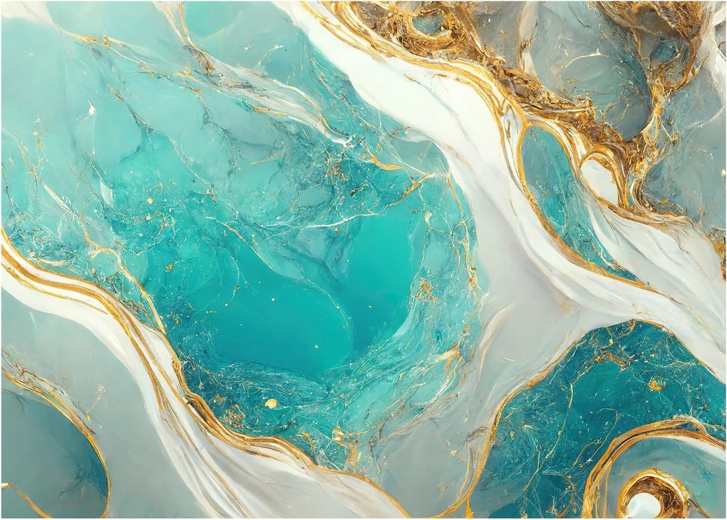 Sklenený obraz - Mramorový design II. (70x50 cm)