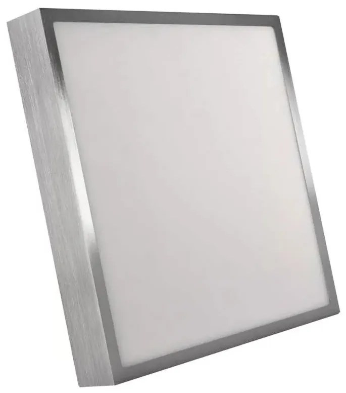 LED Stropné svietidlo LED/28,5W/230V 3000/3500/4000K 30x30 cm chróm